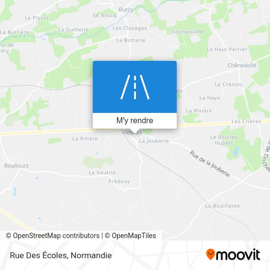 Rue Des Écoles plan