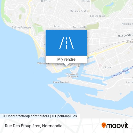 Rue Des Étoupières plan