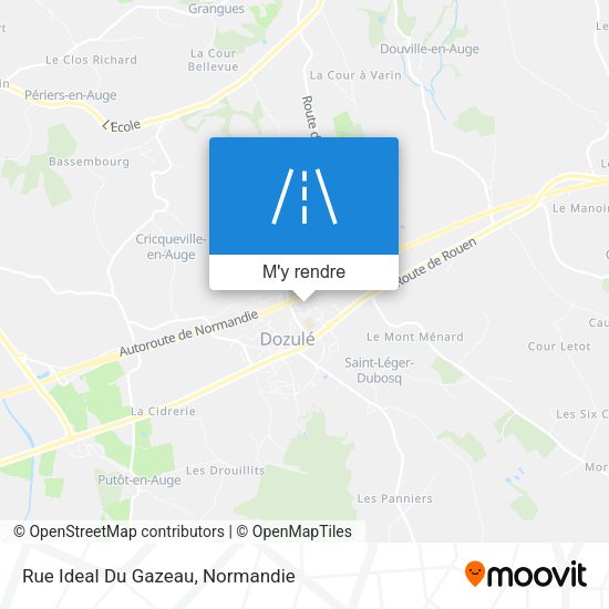 Rue Ideal Du Gazeau plan