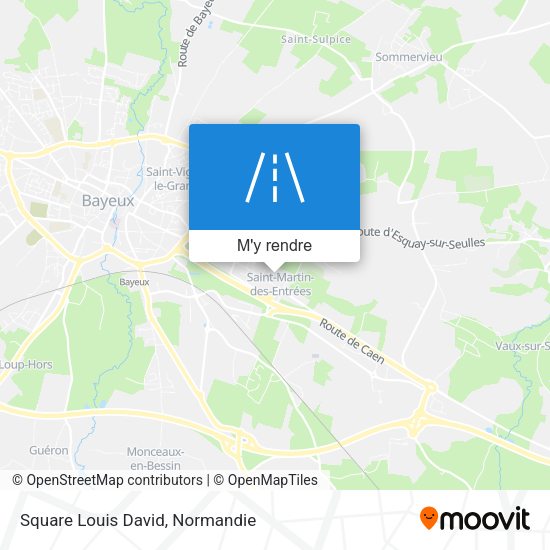 Square Louis David plan