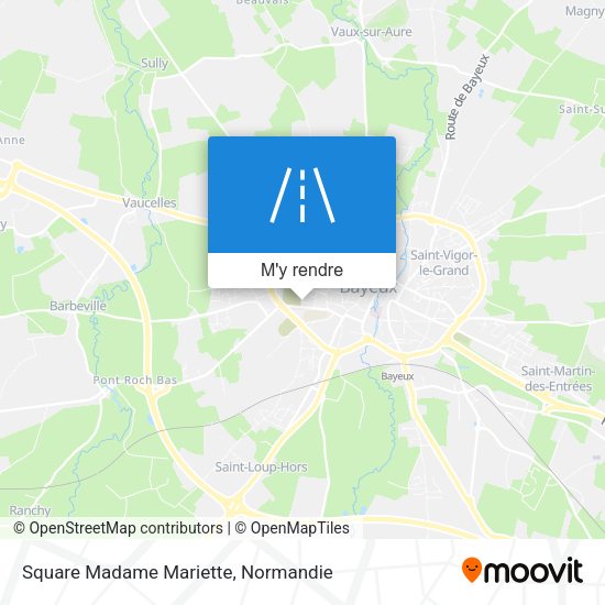 Square Madame Mariette plan