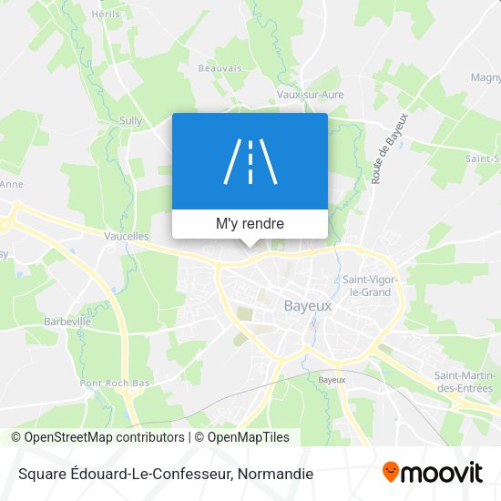 Square Édouard-Le-Confesseur plan