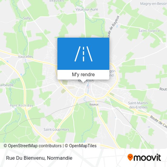 Rue Du Bienvenu plan