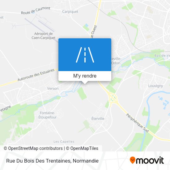 Rue Du Bois Des Trentaines plan