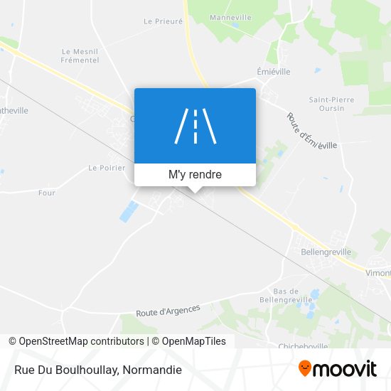 Rue Du Boulhoullay plan