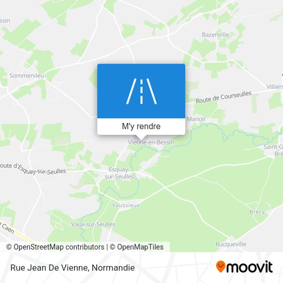 Rue Jean De Vienne plan