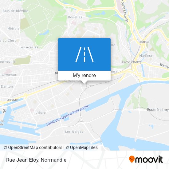 Rue Jean Eloy plan