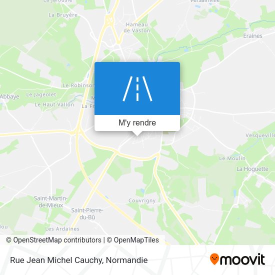 Rue Jean Michel Cauchy plan