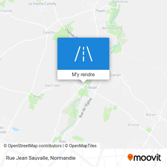 Rue Jean Sauvalle plan