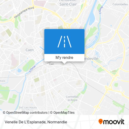 Venelle De L'Esplanade plan