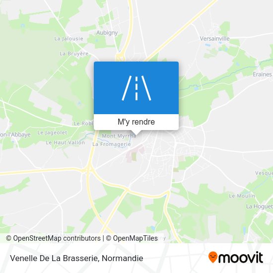 Venelle De La Brasserie plan