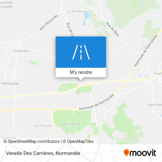 Venelle Des Carrières plan