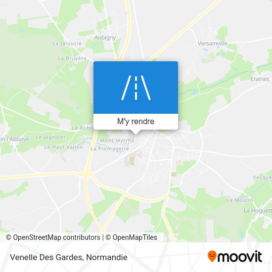 Venelle Des Gardes plan