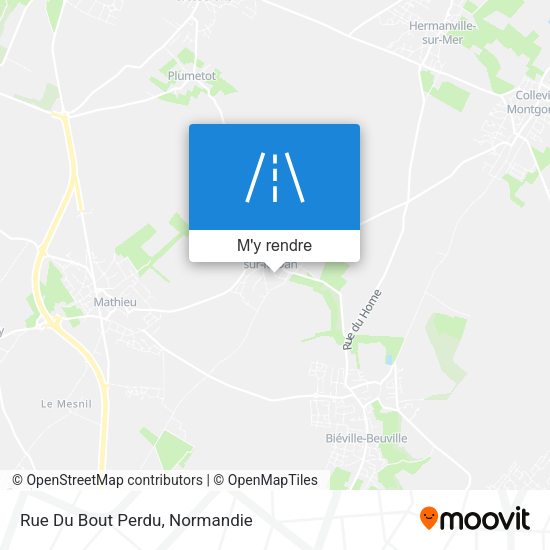 Rue Du Bout Perdu plan