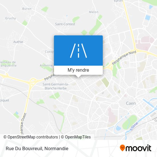 Rue Du Bouvreuil plan