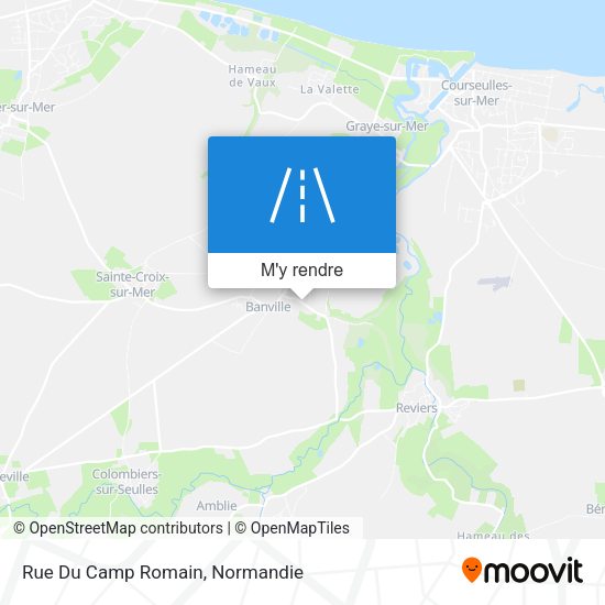 Rue Du Camp Romain plan