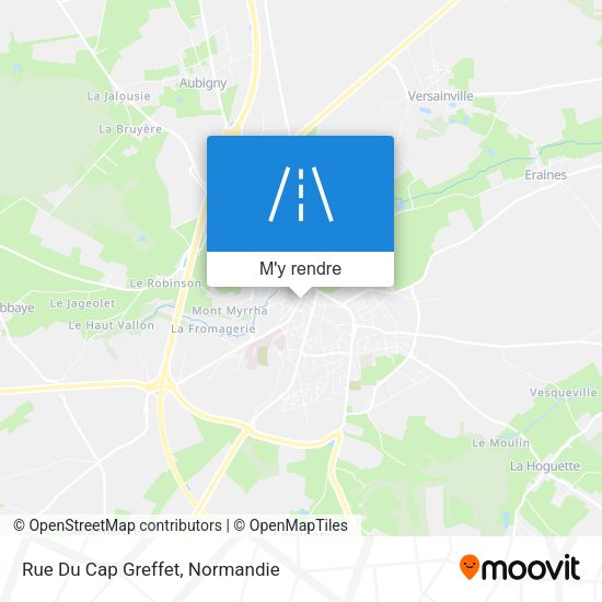 Rue Du Cap Greffet plan