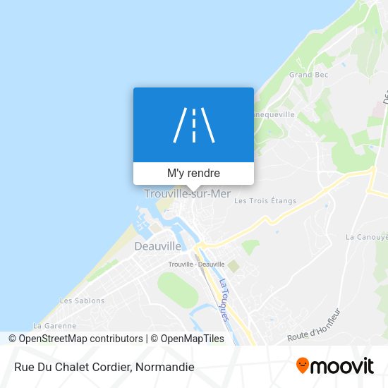 Rue Du Chalet Cordier plan