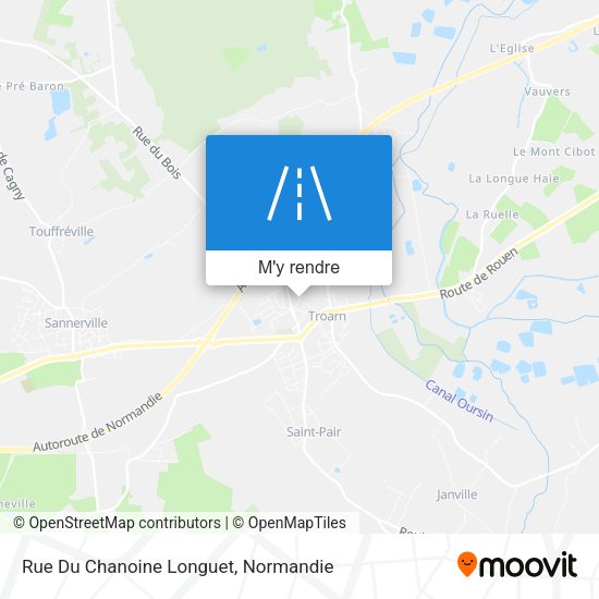 Rue Du Chanoine Longuet plan