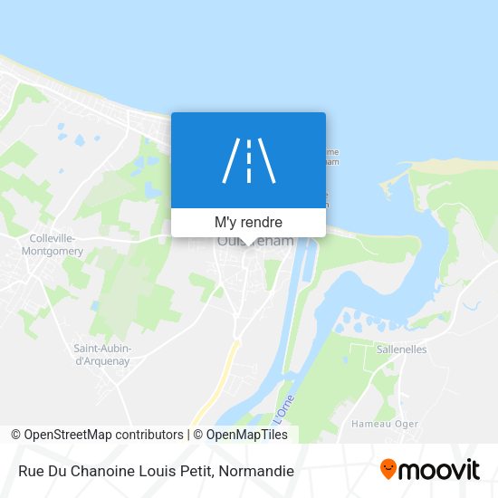 Rue Du Chanoine Louis Petit plan