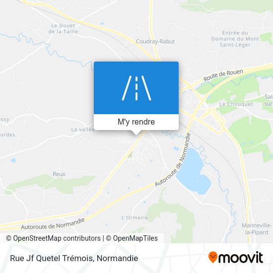 Rue Jf Quetel Trémois plan