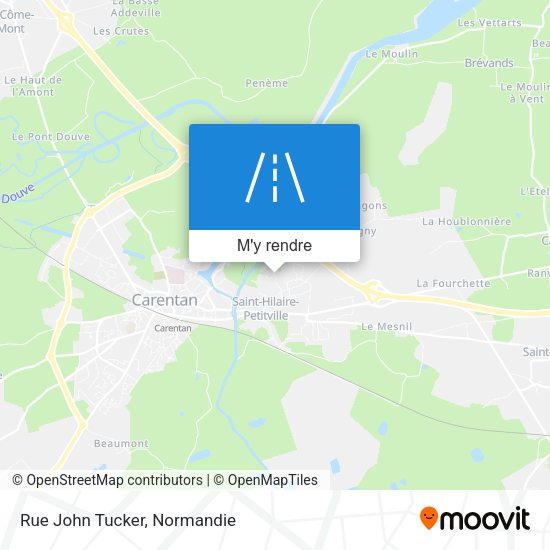 Rue John Tucker plan