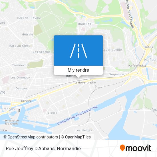 Rue Jouffroy D'Abbans plan