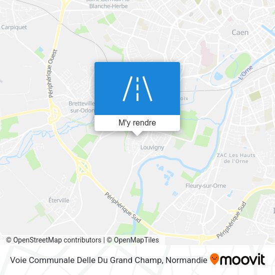 Voie Communale Delle Du Grand Champ plan