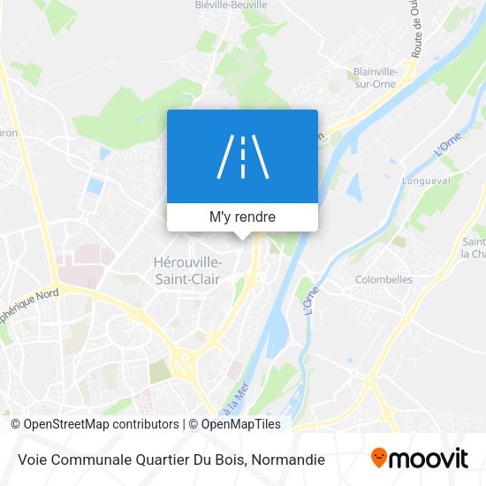 Voie Communale Quartier Du Bois plan