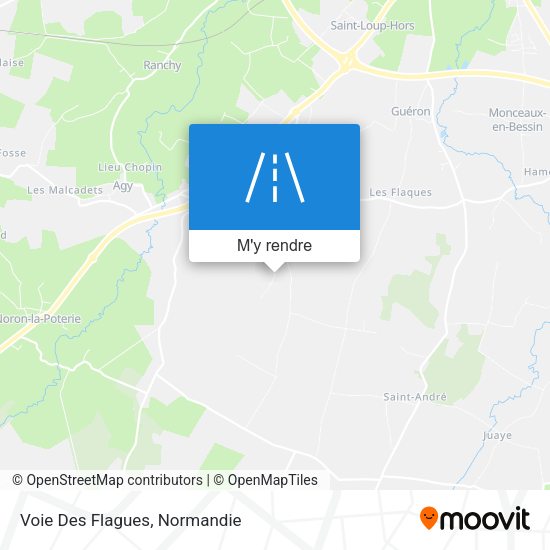 Voie Des Flagues plan