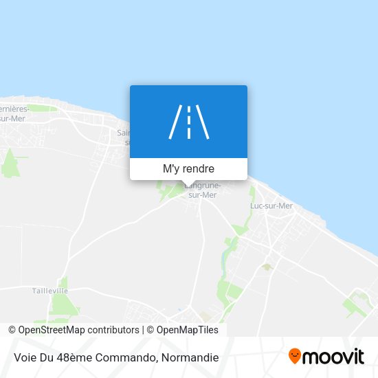 Voie Du 48ème Commando plan