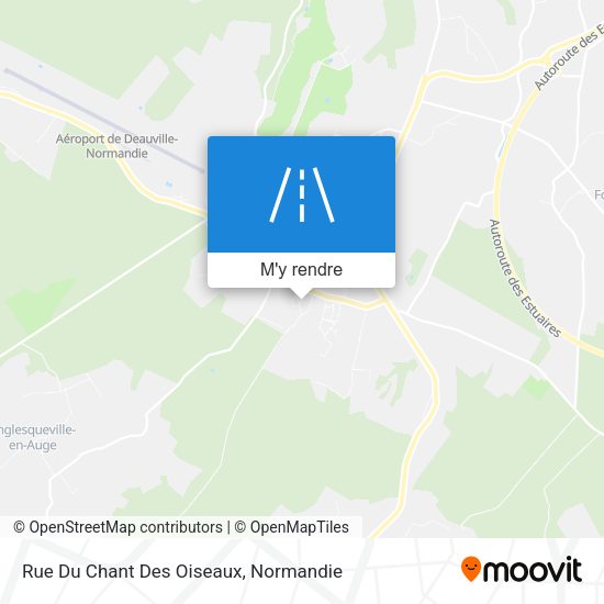 Rue Du Chant Des Oiseaux plan
