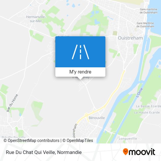 Rue Du Chat Qui Veille plan