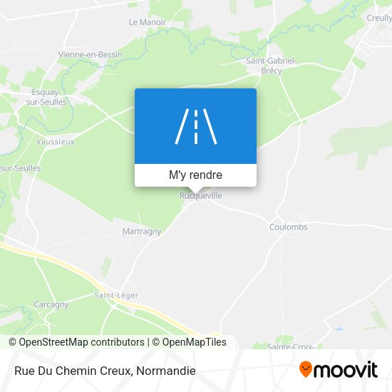 Rue Du Chemin Creux plan