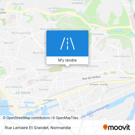 Rue Lemaire Et Grandet plan