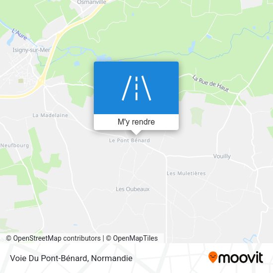 Voie Du Pont-Bénard plan