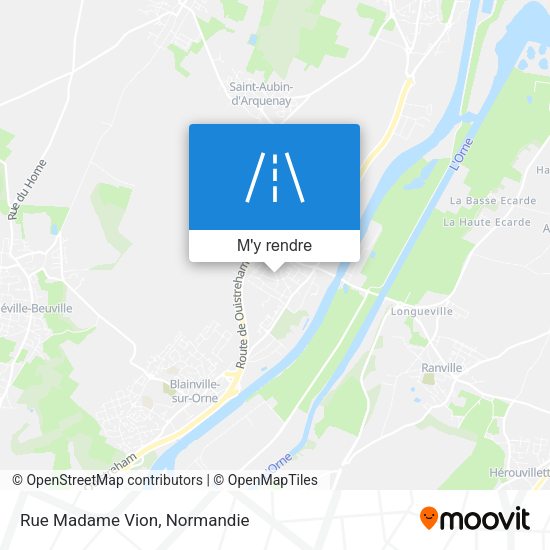 Rue Madame Vion plan
