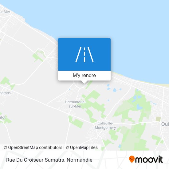 Rue Du Croiseur Sumatra plan
