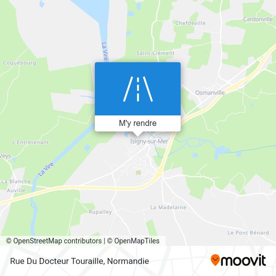 Rue Du Docteur Touraille plan