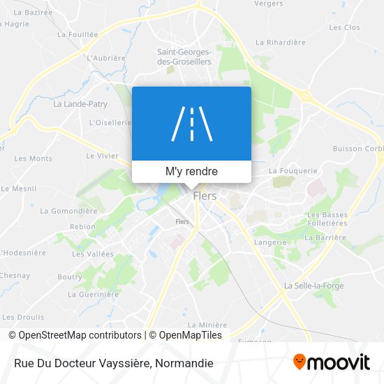 Rue Du Docteur Vayssière plan