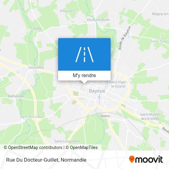 Rue Du Docteur-Guillet plan