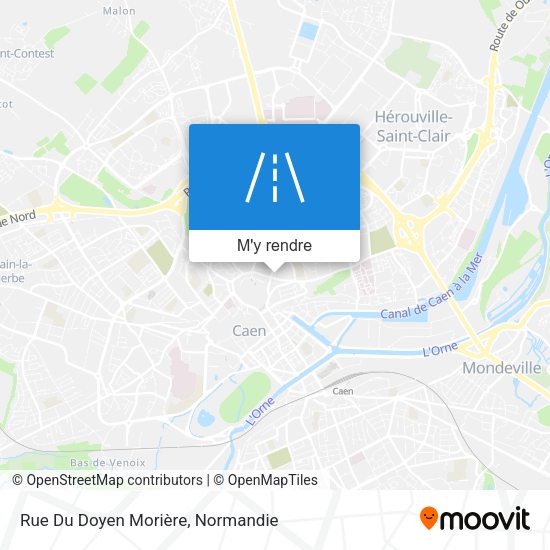 Rue Du Doyen Morière plan