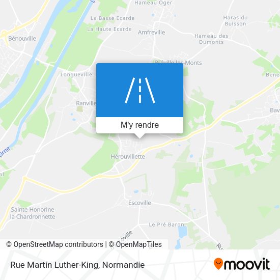 Rue Martin Luther-King plan