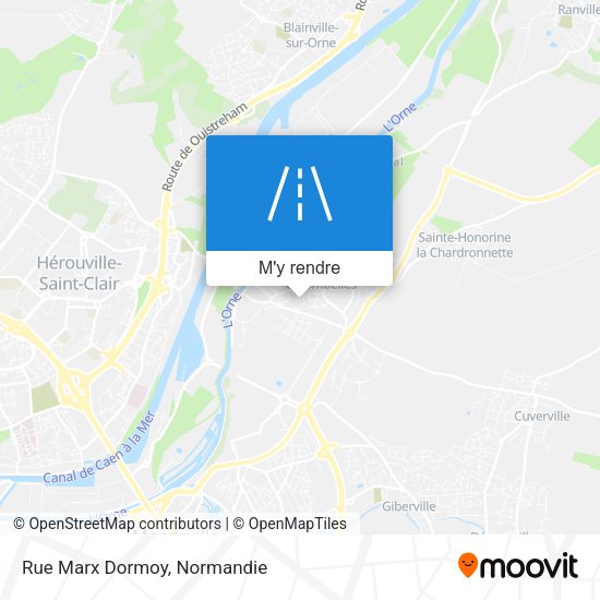 Rue Marx Dormoy plan