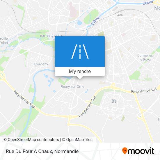 Rue Du Four A Chaux plan