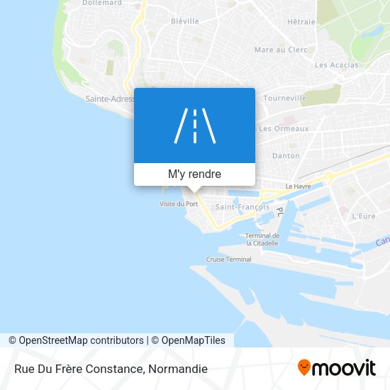 Rue Du Frère Constance plan