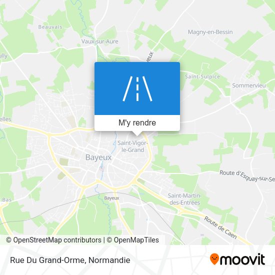 Rue Du Grand-Orme plan