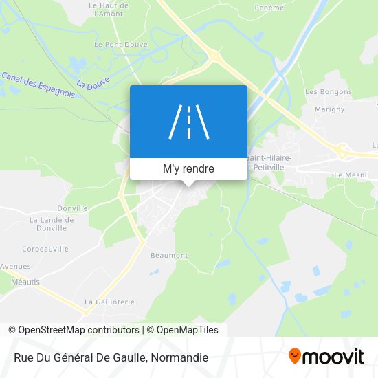 Rue Du Général De Gaulle plan