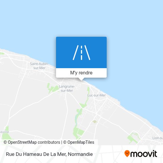 Rue Du Hameau De La Mer plan