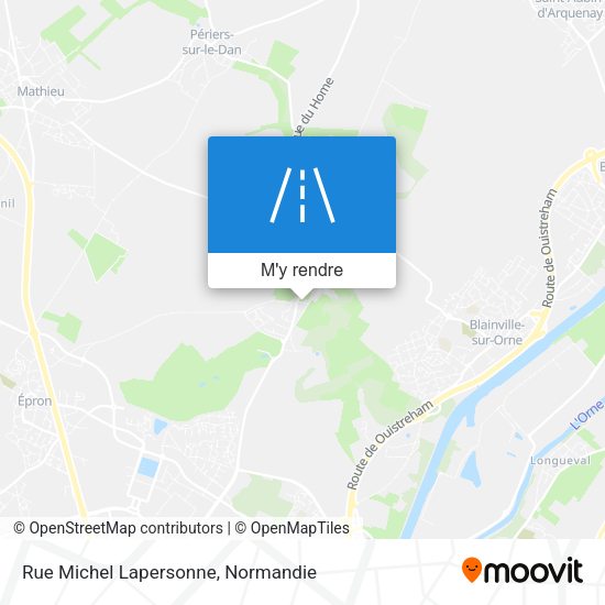 Rue Michel Lapersonne plan